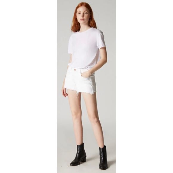 NWT Blank NYC The Essex Great White Classic Cut Off Short, Size 29 - Picture 3 of 16